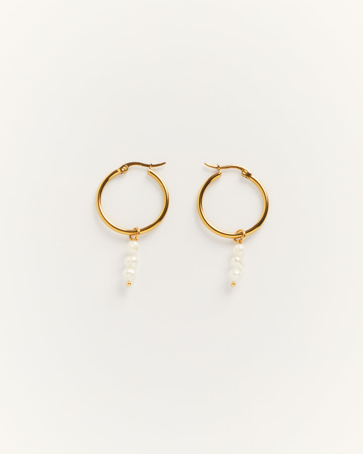 Trinity Hoop Earrings - Palas