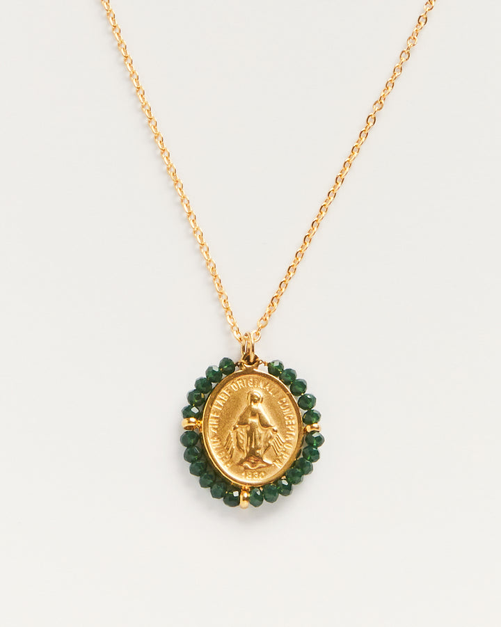 Santa Maria - Necklace Forest Green - Palas