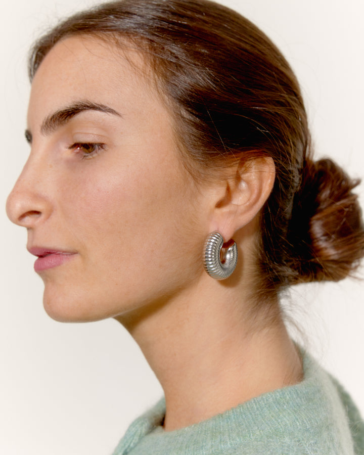 Roma - Earrings Silver - Palas