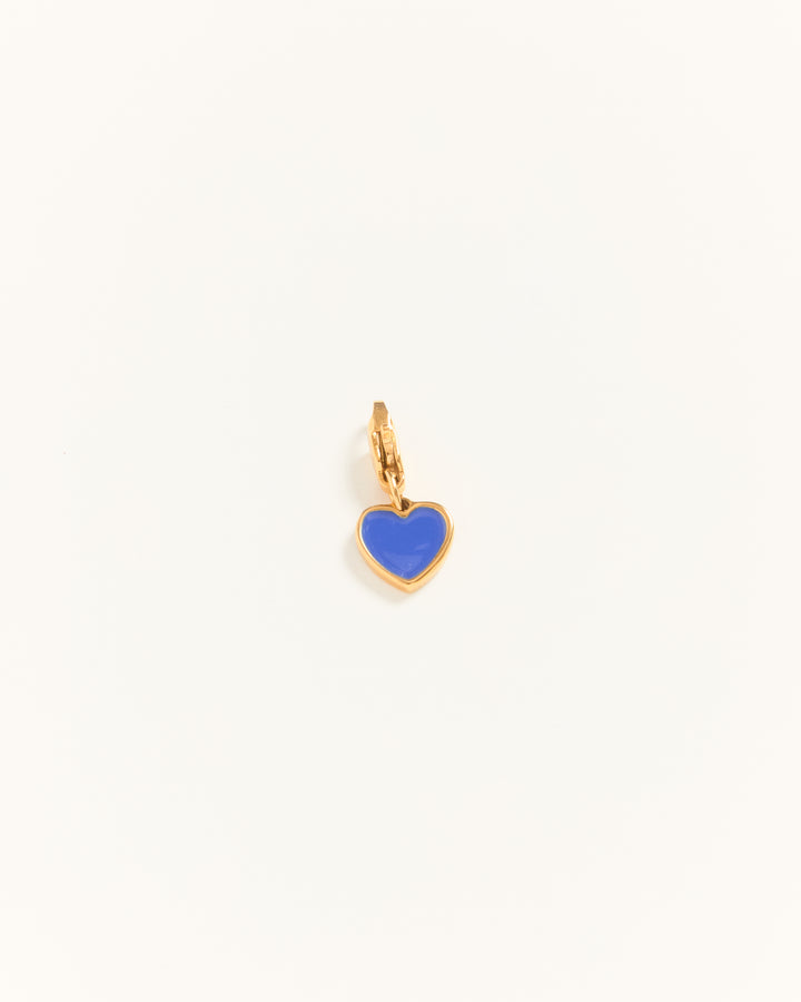 Coeur Dragé - Charm Cobalt